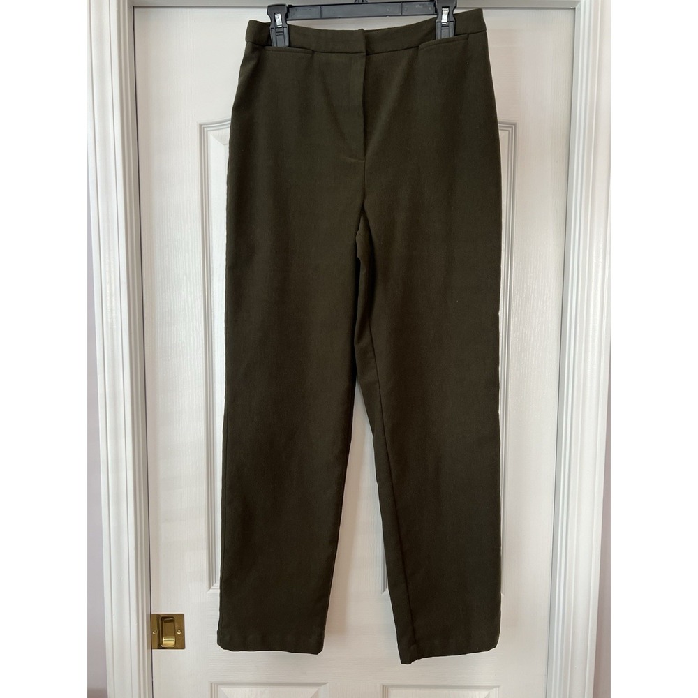 Willi Smith Army Green Size 10 Women's Pants Office Work Wear‎